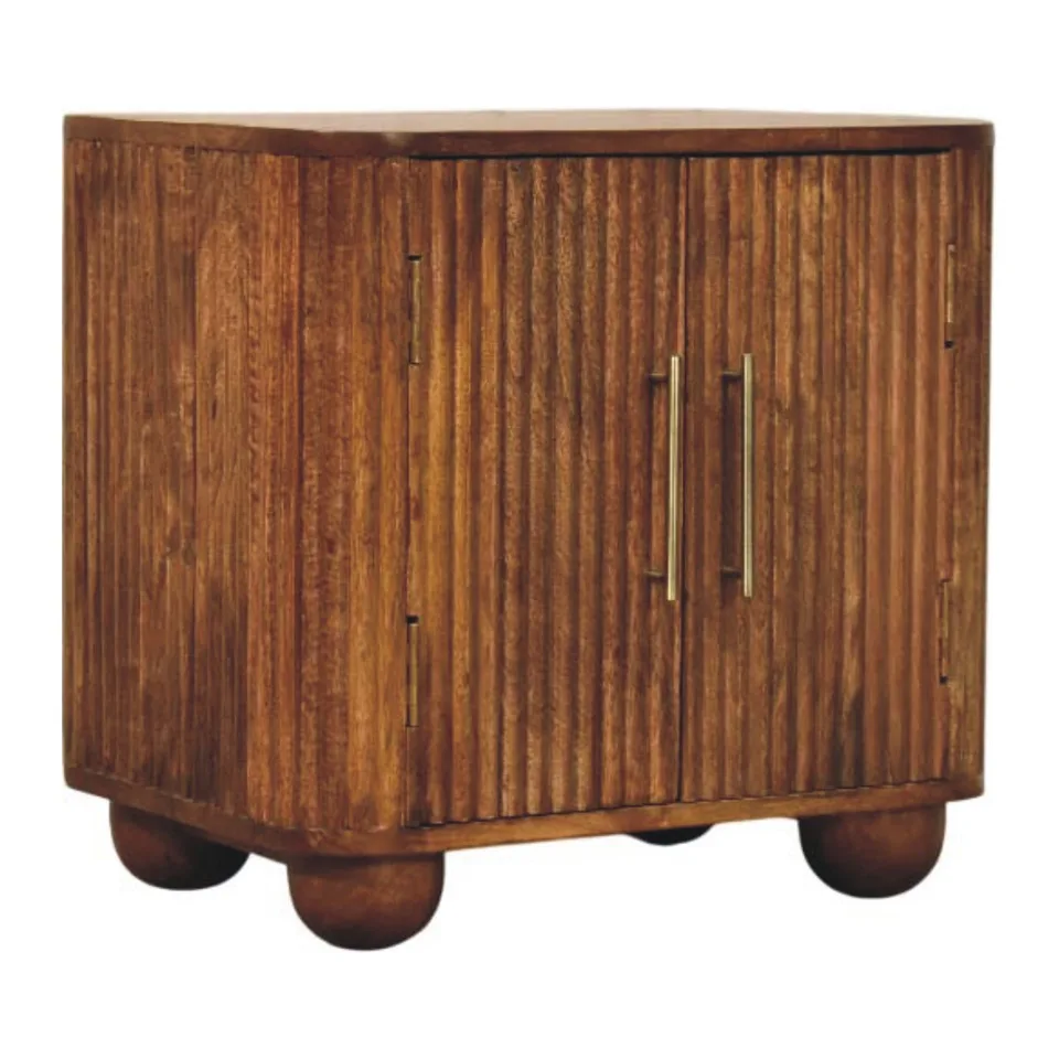 Credenza cannettato · L 55 × P 40 × H 53 cm